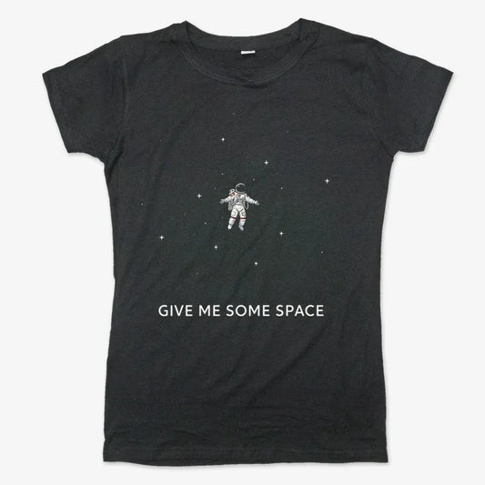 Give Me Some Space-Women's T-Shirt-Midnight