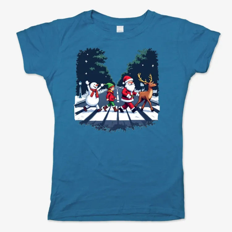 Festive Abbey Road Inspired T-Shirt