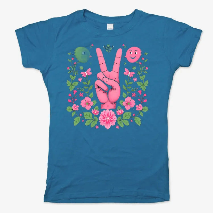 Peaceful Bloom Vibes Tee