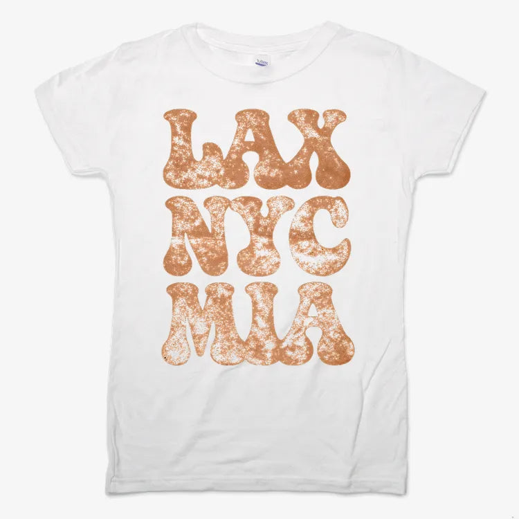 Bagoly Bold Retro Typography-Women's T-Shirt-Snow