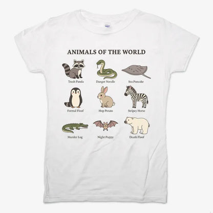 Animals of the World Collection-Women's T-Shirt-Snow