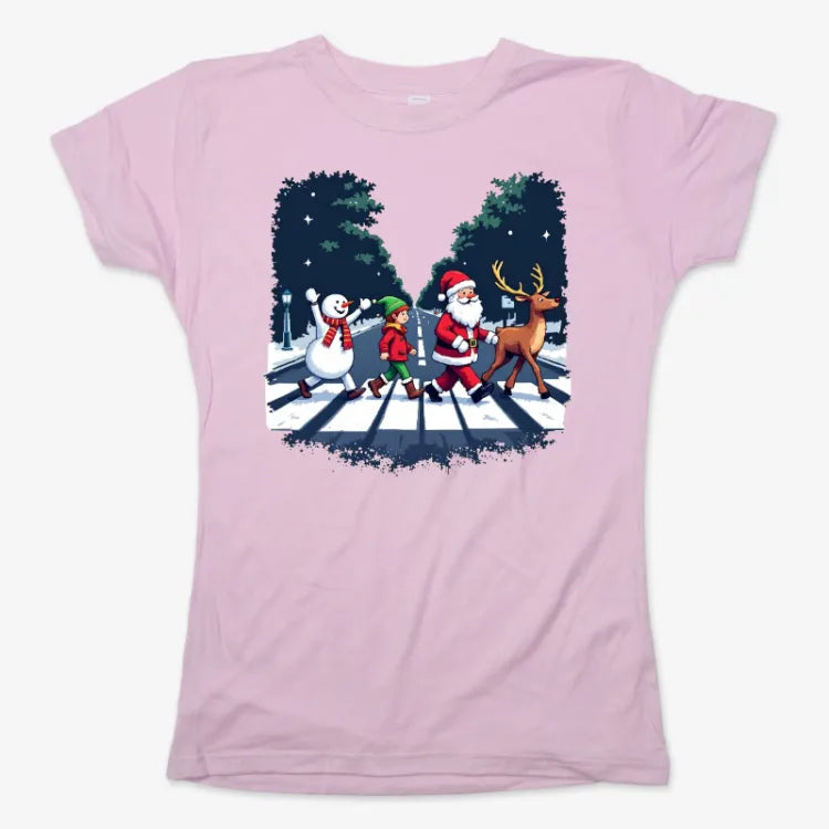 Festive Abbey Road Inspired T-Shirt
