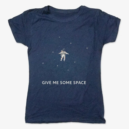 Give Me Some Space-Women's T-Shirt-True Navy