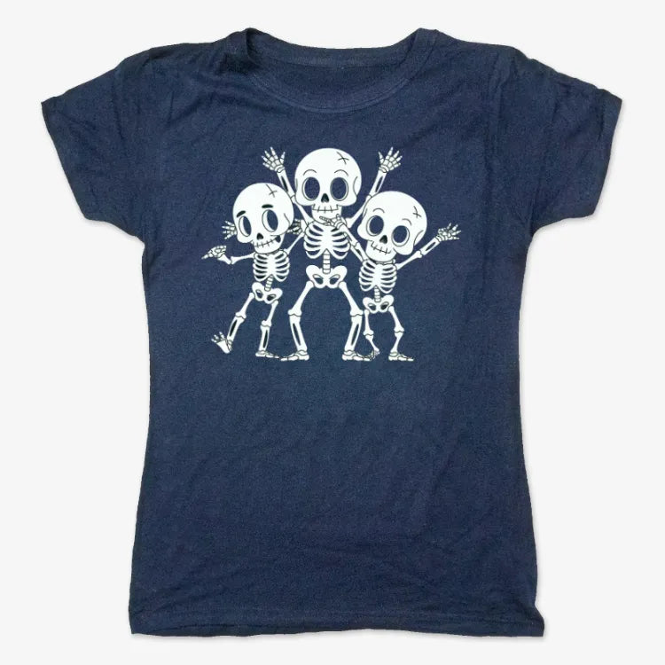 Dancing Skeleton Trio Tee