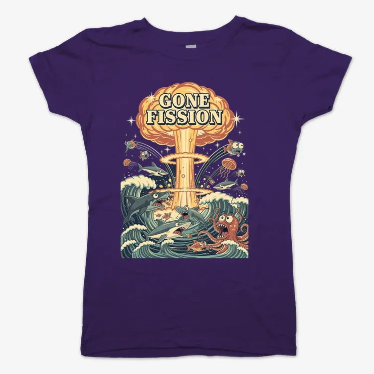 Gone Fission-Women's T-Shirt-Violet