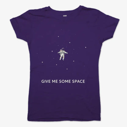 Give Me Some Space-Women's T-Shirt-Violet