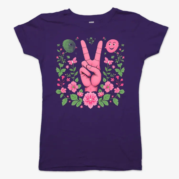 Peaceful Bloom Vibes Tee