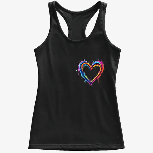 Rainbow Heartbeat Tee