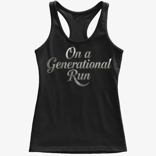 On a Generational Run-Women's Tank Top-Midnight