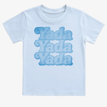 Yada Yada Yada-Kids T-Shirt-Blue