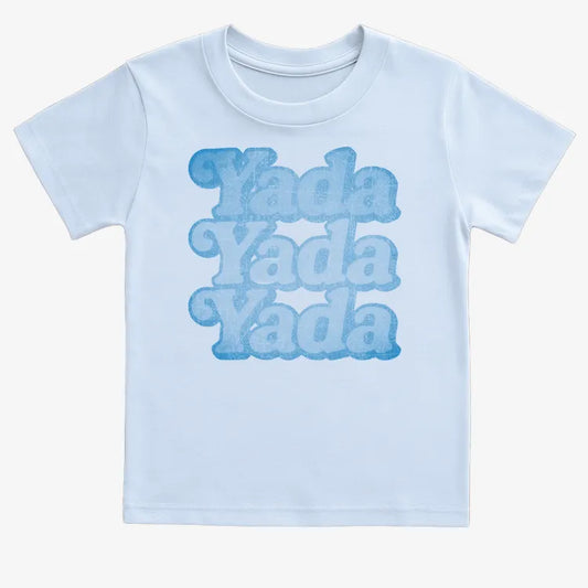 Yada Yada Yada-Kids T-Shirt-Blue