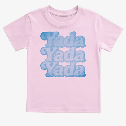 Yada Yada Yada-Kids T-Shirt-Pink