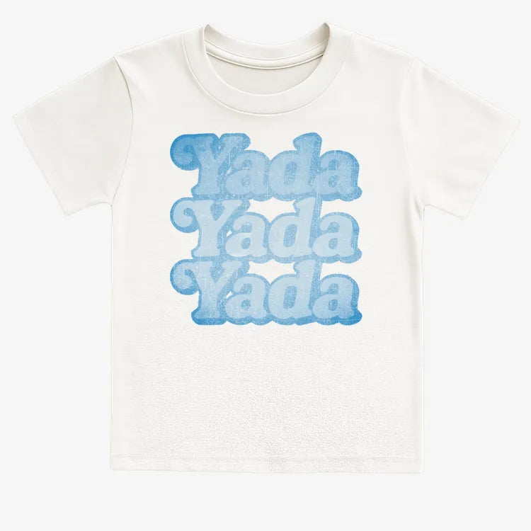 Yada Yada Yada-Kids T-Shirt-White