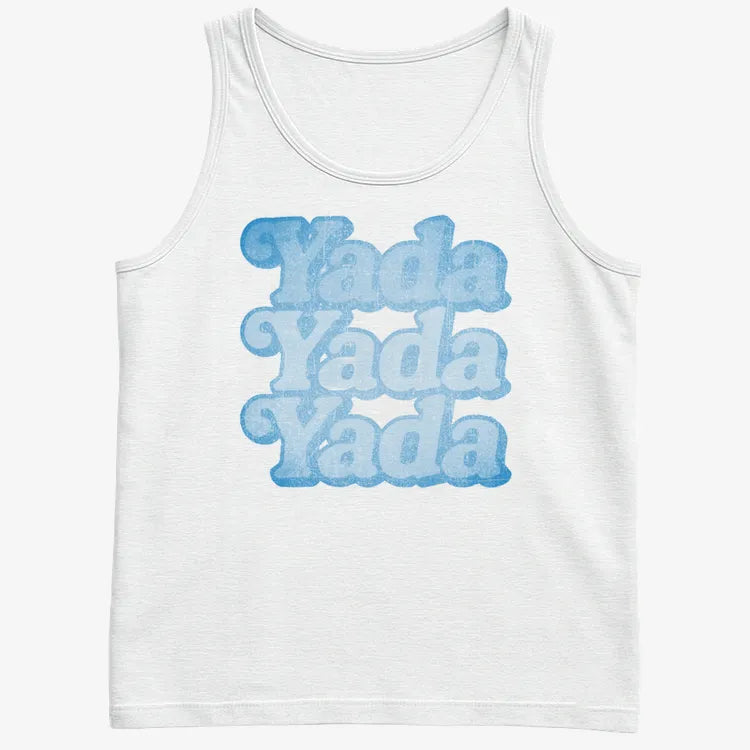 Yada Yada Yada-Men's Tank Top-White