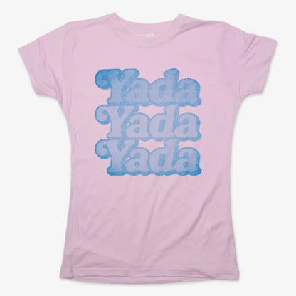 Yada Yada Yada-Women's T-Shirt-Soft Pink
