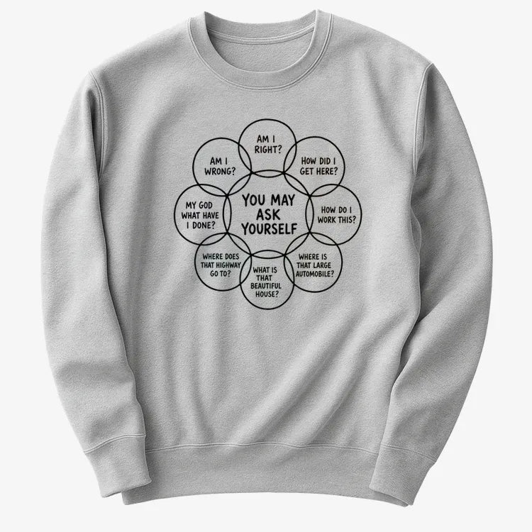 You May Ask Yourself-Sweater-Gray Heather
