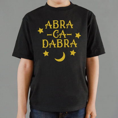 Abracadabra Magic Word with Stars and Moon