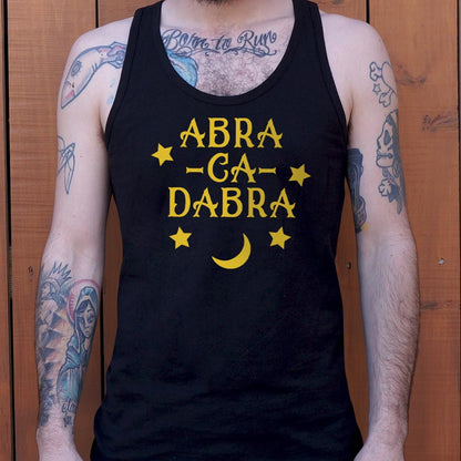 Abracadabra Magic Word with Stars and Moon