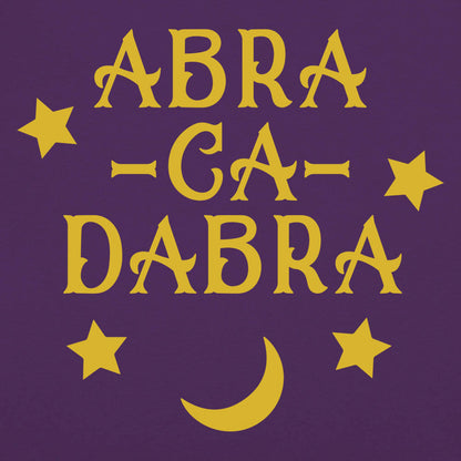 Abracadabra Magic Word with Stars and Moon