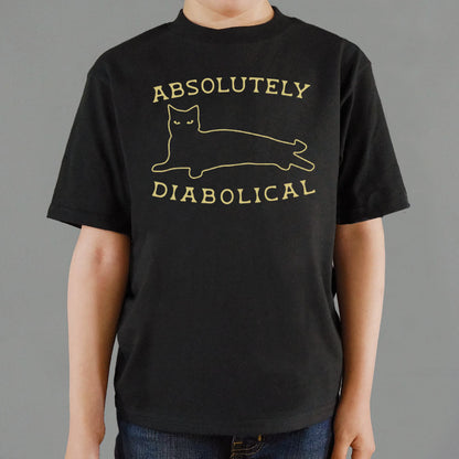 Absolutely Diabolical - Sneaky Black Cat Outline