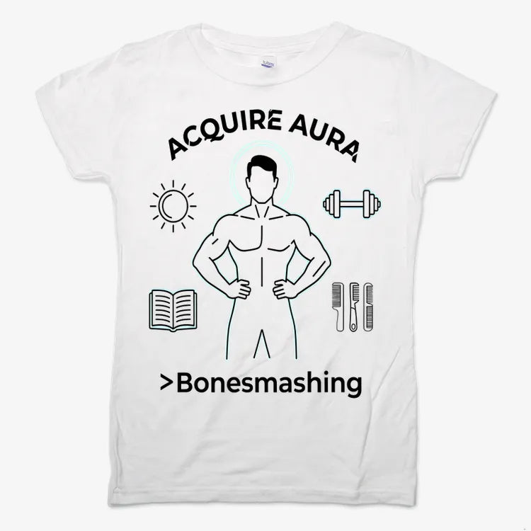 Aura of Strength Fitness Tee-Women's T-Shirt-Snow