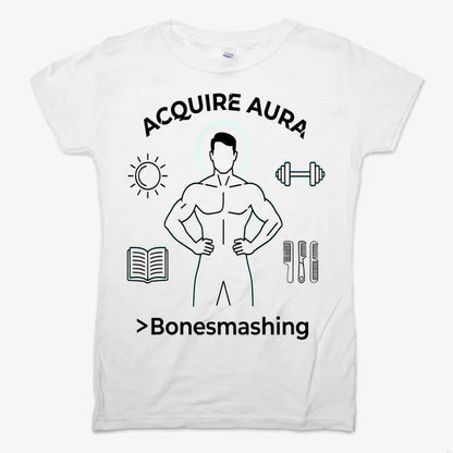 Aura of Strength Fitness Tee-Women's T-Shirt-Snow