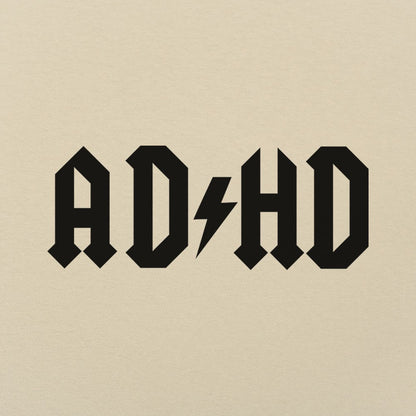 ADHD Lightning Bolt Rock Band Logo Parody