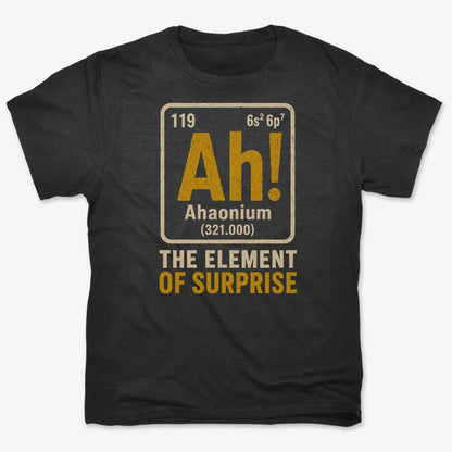 Ah! The Element of Surprise-Men's T-Shirt-Black
