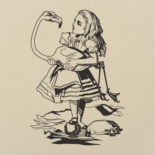 Alice And Flamingo