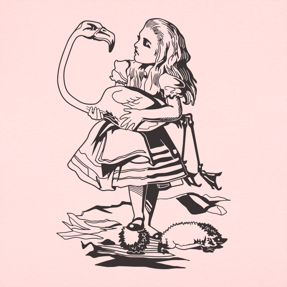 Alice And Flamingo