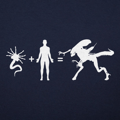 Alien Arithmetic Facehugger Plus Human Equals Alien