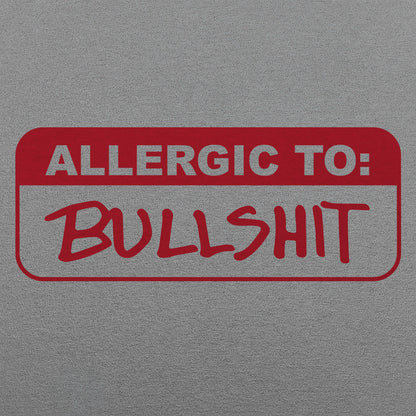 Allergic To Bullshit Warning Label