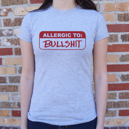 Allergic To Bullshit Warning Label