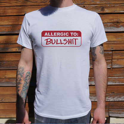 Allergic To Bullshit Warning Label