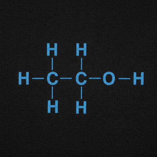 Amazing Alcohol Molecule Ethanol Chemical Structure Diagram detail