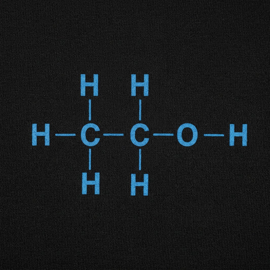 Amazing Alcohol Molecule Ethanol Chemical Structure Diagram detail