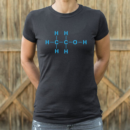 Amazing Alcohol Molecule Ethanol Chemical Structure Diagram