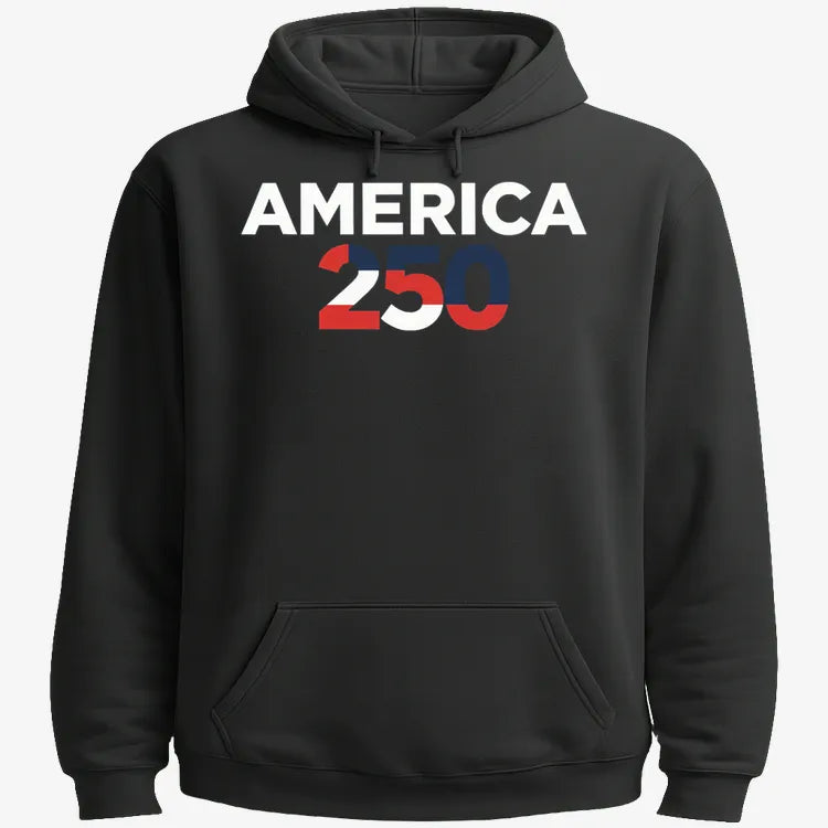 America 250-Hoodie-Black