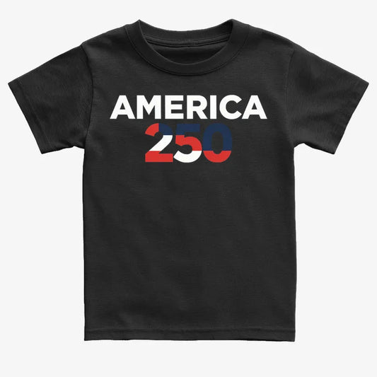 America 250-Kids T-Shirt-Black
