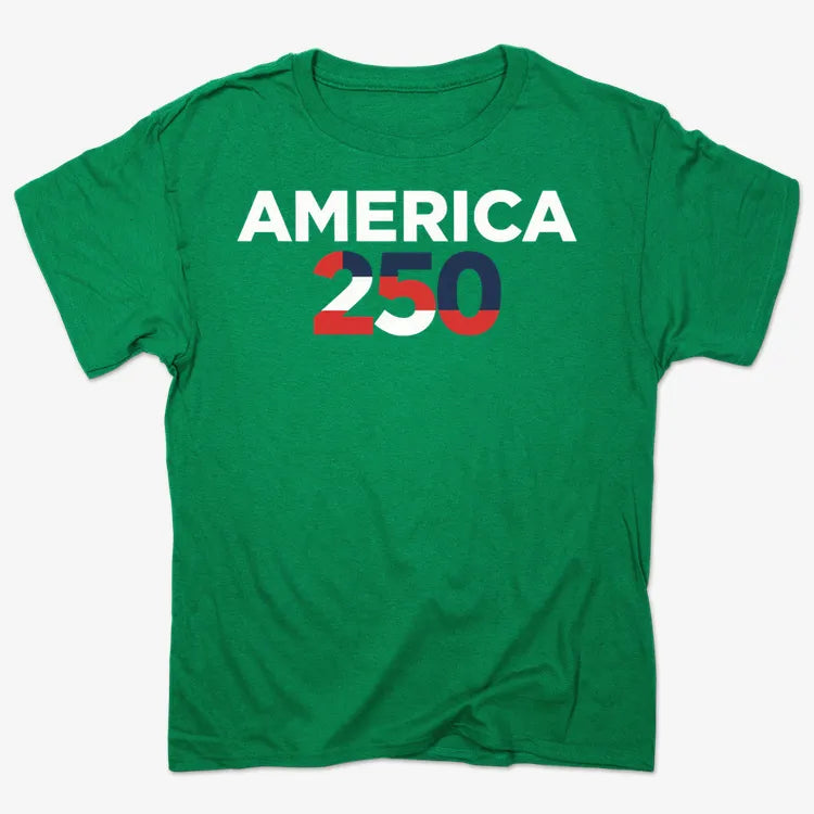 America 250-Men's T-Shirt-Kelly Green Heather