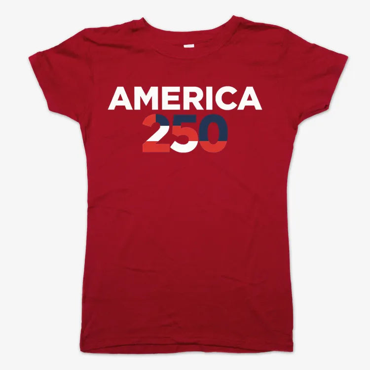 America 250-Women's T-Shirt-Deep Red