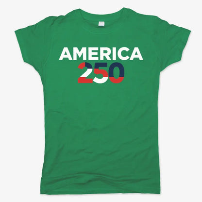 America 250-Women's T-Shirt-Lucky Green