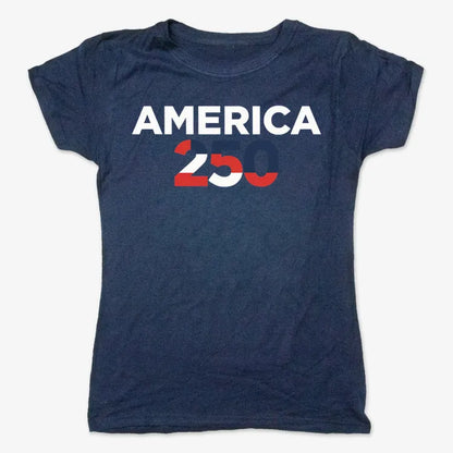 America 250-Women's T-Shirt-True Navy