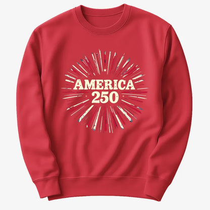 America 250 Years Celebration-Sweater-Red