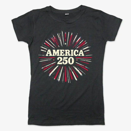 America 250 Years Celebration-Women's T-Shirt-Midnight
