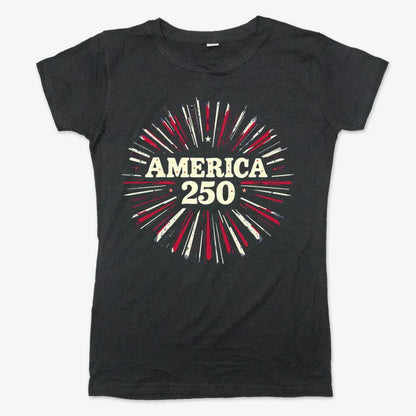America 250 Years Celebration-Women's T-Shirt-Midnight
