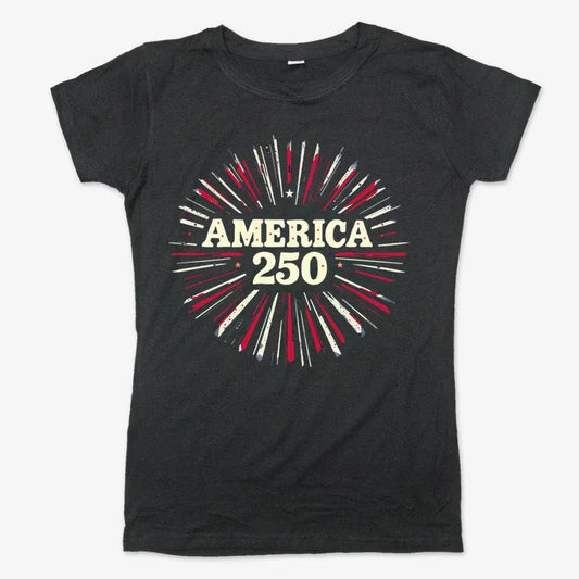 America 250 Years Celebration-Women's T-Shirt-Midnight