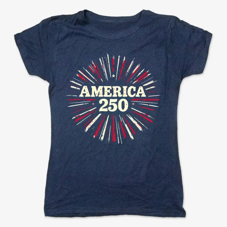 America 250 Years Celebration-Women's T-Shirt-True Navy