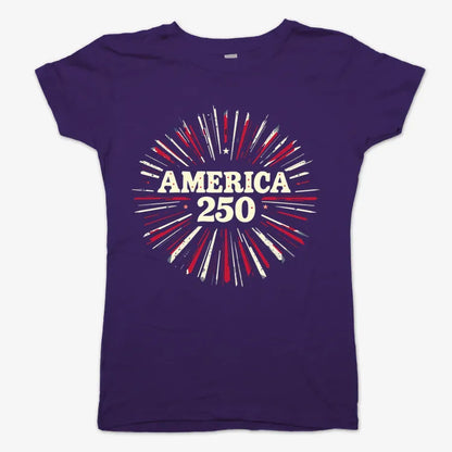 America 250 Years Celebration-Women's T-Shirt-Violet