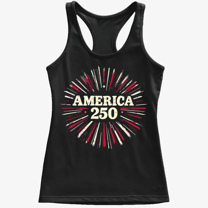 America 250 Years Celebration-Women's Tank Top-Midnight